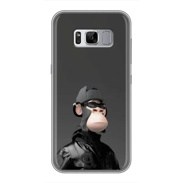 Чохол з принтом «стильна мавпа NFT» для Samsung Galaxy S8 Plus (G955)
