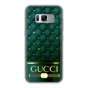 Чохли  GUCCI для Самсунг Галаксі S8 Плюс G955 (AlphaPrint) (Текстура Гуччі)