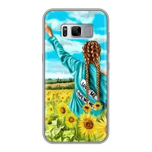 Чохол для Патріота України Samsung Galaxy S8 Plus, G955 - (AlphaPrint) (Україночка)
