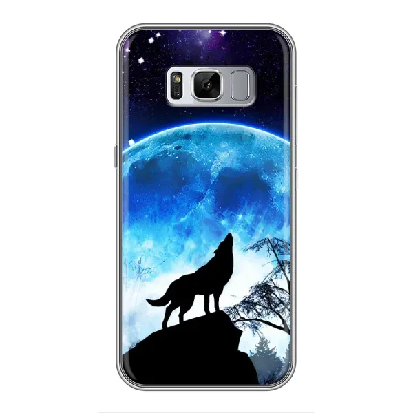 Чехол с принтом «Волк на луну» для Samsung Galaxy S8 Plus (G955) Чехол с принтом «Волк на луну» для Samsung Galaxy S8 Plus (G955)