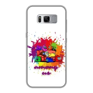 Чохли Амонг Ас для Samsung Galaxy S8 Plus, G955 (AlphaPrint) (Яскравий АмонгАс)