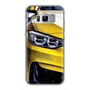 Чохли з Машинами на Самсунг Галаксі S8 Плюс G955 (VPrint) (Жовта машина)