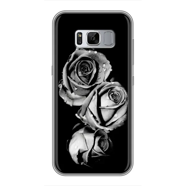 Чехол с принтом «Черная роза» для Samsung Galaxy S8 (G950)