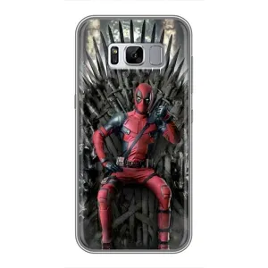 Чехлы Фильмы для Самсунг Гелекси С8, Ж950 (VPrint) (Дэдпул на троне)