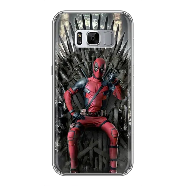 Чохол з принтом «Дедпул на троні» для Samsung Galaxy S8 (G950)