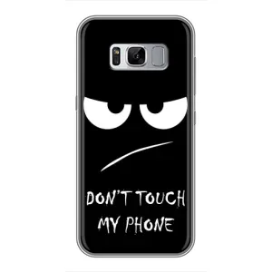 Чехол для Самсунг Гелекси С8, Ж950 - (AlphaPrint) с печатью (ТОП продаж) (Dont Touch)