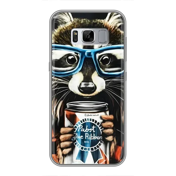 Чехол с принтом «Енот с банкой» для Samsung Galaxy S8 (G950) Чехол с принтом «Енот с банкой» для Samsung Galaxy S8 (G950)