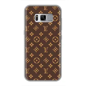 Чехлы Луи Витон для Samsung Galaxy S8, G950 (AlphaPrint - LOUIS VUITTON) (фон LOUIS VUITTON)