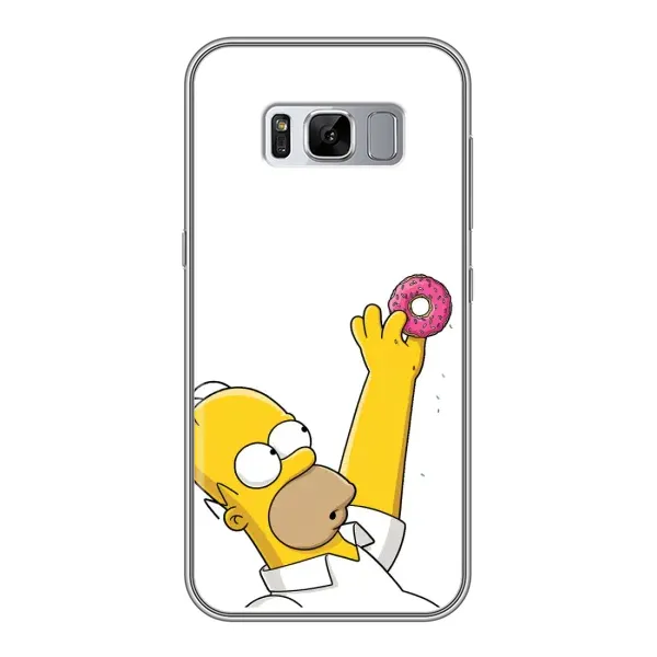Чохол з принтом «Гомер з пончиком» для Samsung Galaxy S8 (G950)