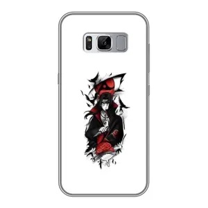 Чехлы на тему: Итачи Учиха для Samsung Galaxy S8, G950 (AlphaPrint) (Итачи с атрибутами)