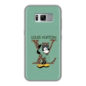 Чехлы Луи Витон для Samsung Galaxy S8, G950 (AlphaPrint - LOUIS VUITTON) (Микки Маус LV)