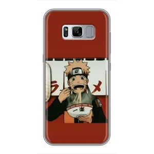 Чехлы с тематикой АНИМЕ для Самсунг Гелекси С8, Ж950 (VPrint) (Наруто с лапшой)