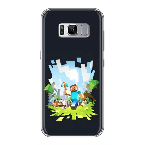 Чехол с принтом «персонажи Minecraft» для Samsung Galaxy S8 (G950) Чехол с принтом «персонажи Minecraft» для Samsung Galaxy S8 (G950)