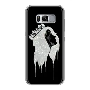Чехол с Короной Самсунг Гелекси С8, Ж950 - (AlphaPrint) (Принцесса)