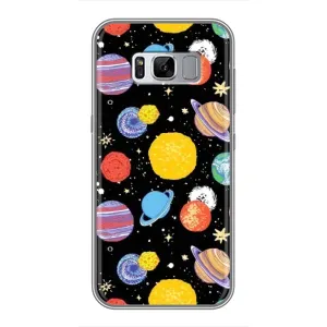 Космические Чехлы для Самсунг Гелекси С8, Ж950 (VPrint) (Рисованные планеты)