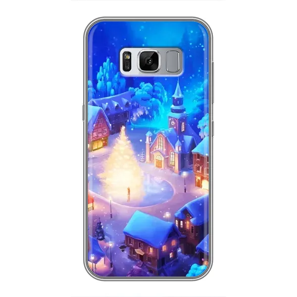 Чехол с принтом «Рождественский город» для Samsung Galaxy S8 (G950)