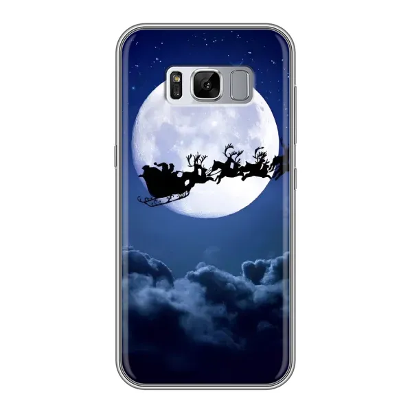 Чехол с принтом «Санта - луна» для Samsung Galaxy S8 (G950)