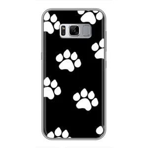 Чехлы с собаками для Samsung Galaxy S8, G950 (VPrint) (Следы собаки)