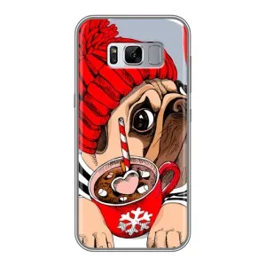 Чехлы с собаками для Samsung Galaxy S8, G950 (VPrint) (Собачка в шапке)
