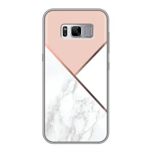 Мраморный чехол на Samsung Galaxy S8, G950 (VPrint) (Тройной мрамор)