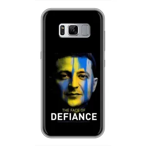 Чехол для Samsung Galaxy S8, G950 (AlphaPrint - с принтом Зеленского) (В. Зеленский)