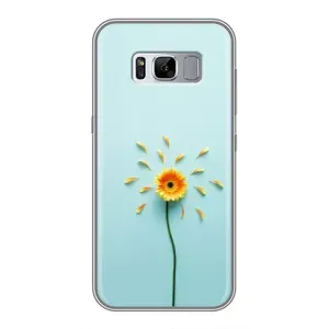 Чехлы с Цветами для Samsung Galaxy S8, G950 (VPrint) (Желтый цветок)