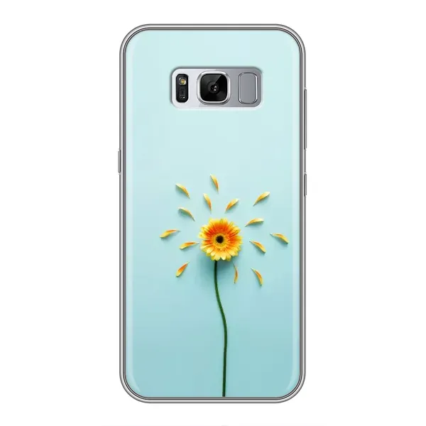 Чехол с принтом «Желтый цветок» для Samsung Galaxy S8 (G950)