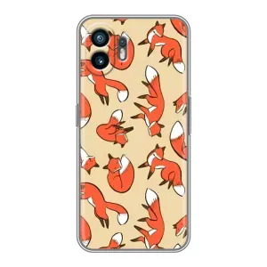 Чехлы с картинкой Лисички для Samsung Galaxy XCover7 Pro (VPrint) (Лисички)