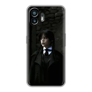 Чехол с дизайном Венздей 2 на Samsung Galaxy XCover7 Pro (Темный стиль Уэнздей)