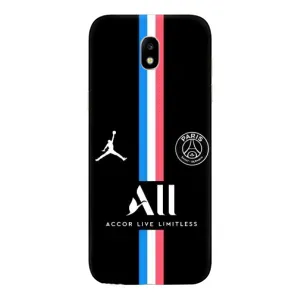 Чехлы PSG для Samsung Galaxy J5 2017, (J530F европейская версия) (AlphaPrint) (футболка ПСЖ)