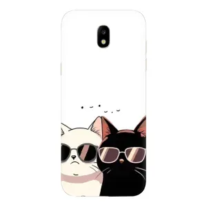 Чехол с принтом «Коты в очках» для Samsung Galaxy J5 2017 (J530F EU)