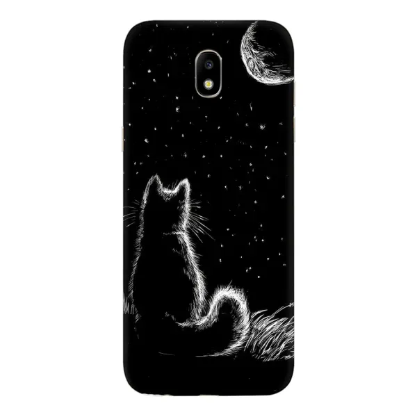 Чехол с принтом «Котик и луна» для Samsung Galaxy J5 2017 (J530F EU) Чехол с принтом «Котик и луна» для Samsung Galaxy J5 2017 (J530F EU)