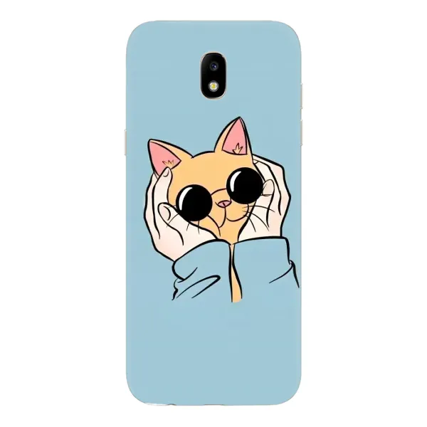 Чехол с принтом «Котик в очках» для Samsung Galaxy J5 2017 (J530F EU) Чехол с принтом «Котик в очках» для Samsung Galaxy J5 2017 (J530F EU)