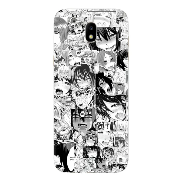 Чехол с принтом «Ahegao manga» для Samsung Galaxy J5 2017 (J530F EU)