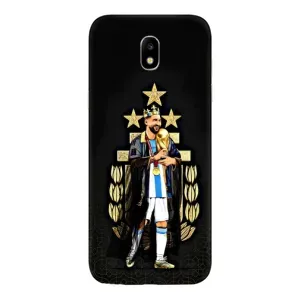Чехлы для Samsung Galaxy J5 2017, (J530F европейская версия) (Leo чемпион) (AlphaPrint) (Месси Король)