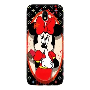 Чехол Disney Mouse Samsung Galaxy J5 2017, (J530F европейская версия) (PREMIUMPrint) (Минни Маус ЛВ)