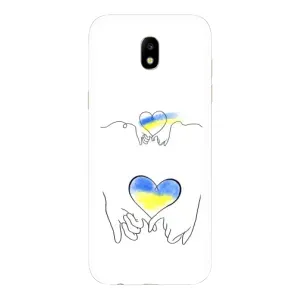 Чохол для Патріота України Samsung Galaxy J5 2017, (J530F европейская версия) - (AlphaPrint) (Мир Україні)