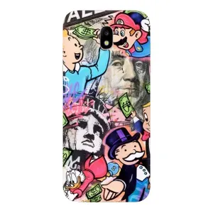 Чехлы с крутыми принтами для Samsung Galaxy J5 2017, (J530F европейская версия) - (PREMIUMPrint) (Monopoly man)