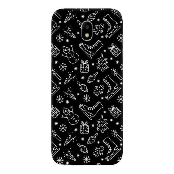 Чехол с принтом «Новогодний фон» для Samsung Galaxy J5 2017 (J530F EU) Чехол с принтом «Новогодний фон» для Samsung Galaxy J5 2017 (J530F EU)