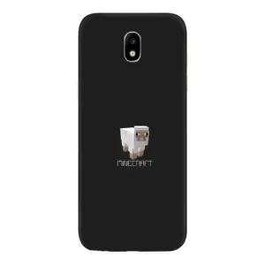 Чехол Майнкрафт на Samsung Galaxy J5 2017, (J530F европейская версия) (AlphaPrint) Minecraft (Овечка Майнкрафт)