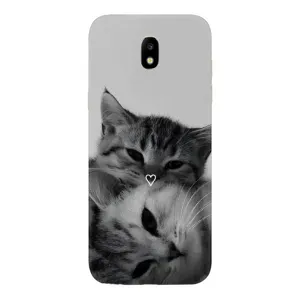 Чехол с принтом «Пара котов» для Samsung Galaxy J5 2017 (J530F EU)