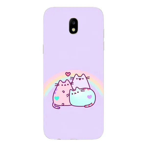 Чехол с принтом «Радужные котики» для Samsung Galaxy J5 2017 (J530F EU) Чехол с принтом «Радужные котики» для Samsung Galaxy J5 2017 (J530F EU)