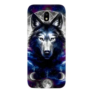 Защитные чехлы для Самсунг J5 2017, J5 европейская версия (AlphaPrint) (ХИТ продаж) ВОЛК (Волк)