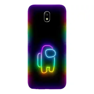 Чехол Амонг Ас для Samsung Galaxy J5 2017, (J530F европейская версия) (AlphaPrint) (Яркий скин)