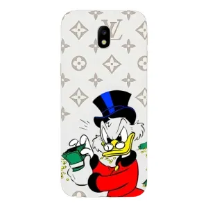 Чехли для Samsung Galaxy J7 2017 (J730F европейская версия) - Скрудж МакДак Louis Vuitton (PREMIUMPrint) (Бакси Скрудж)
