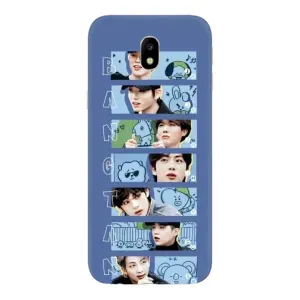 Чохли BTS для Samsung Galaxy J7 2017 (J730F европейская версия) (AlphaPrint) (Bangtan)