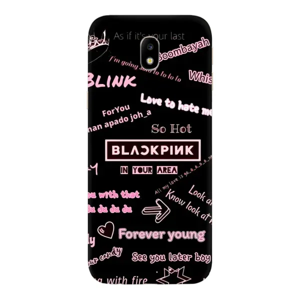 Чехол с принтом «BLACKPINK» для Samsung Galaxy J7 2017 (J730F EU)