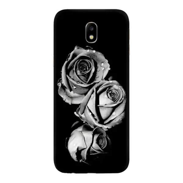 Чехол с принтом «Черная роза» для Samsung Galaxy J7 2017 (J730F EU)