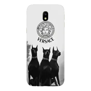 Чохли VERSACE для Самсунг J7 2017, J7 европейська версія (PREMIUMPrint) (Доберман Версаче)