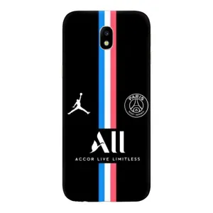 Чохли PSG для Samsung Galaxy J7 2017 (J730F европейская версия) (AlphaPrint) (футболка ПСЖ)